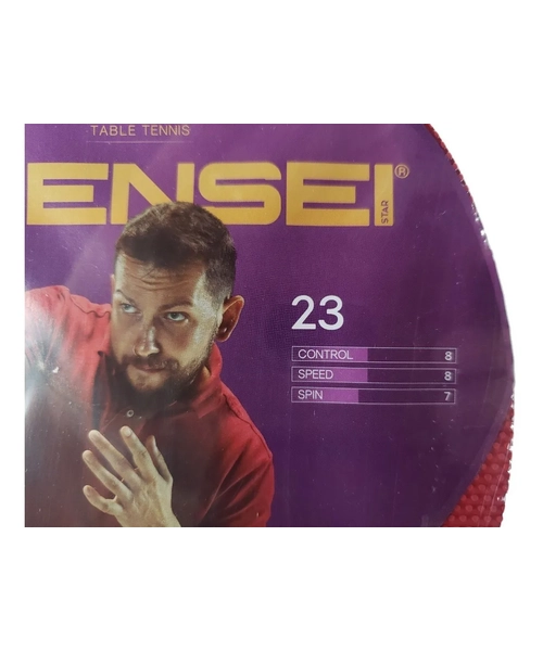 SET 2 PALETAS + 3 PELOTAS PING PONG SENSEI 1* - 4