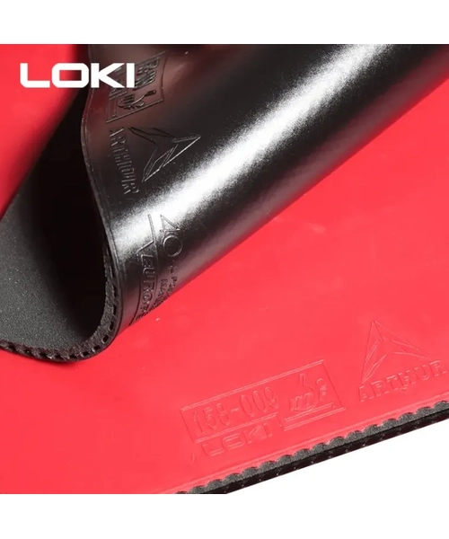 GOMA PROFESIONAL TENIS MESA LOKI ARTHUR EUROPA ROJA - 7