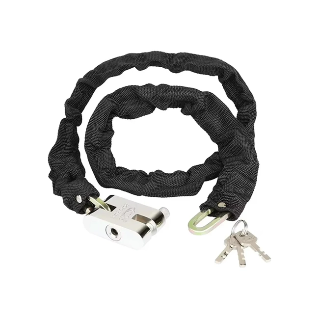 PACK 3 CADENAS SEGURIDAD - CANDADO PARA MOTOS Y BICICLETA 100CM - 2