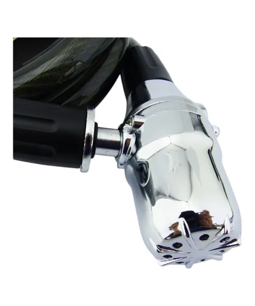 CADENA Y CANDADO MOTO O BICICLETA CON ALARMA 20MM X 1.3M - 2