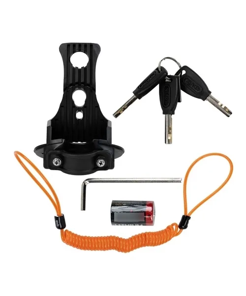 CANDADO DISCO MOTO KOVIX KNS6 PIN 6MM CON ALARMA 120DB - 4