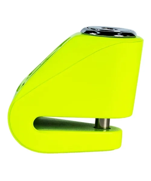 CANDADO DISCO MOTO KOVIX KN1 AMARILLO FLUOR - 3