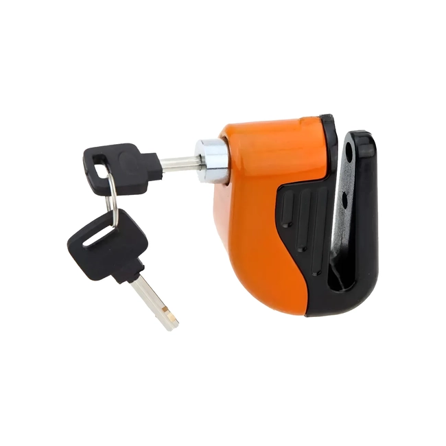 CANDADO PARA FRENOS DE DISCO CON ALARMA PARA MOTOCICLETA - 7