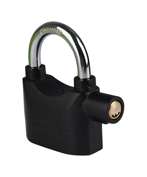 CANDADO ANTIRROBO 110DB CON ALARMA RESISTENTE - 2