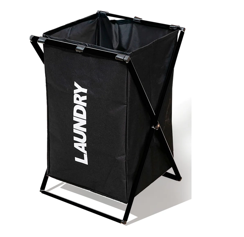 CESTA ROPA SUCIA PLEGABLE TELA PRACTICA - 2