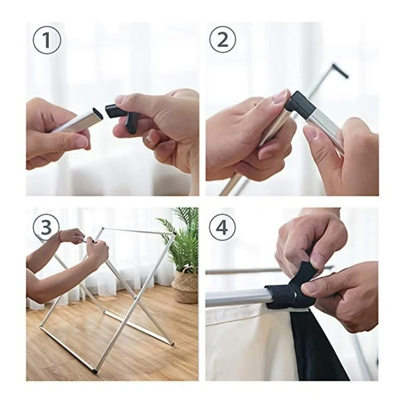 CESTA ROPA SUCIA PLEGABLE ALMACENAMIENTO - 5
