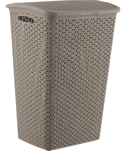 CESTO ROPA SUCIA BALI 55L COLOR TAUPE - 5