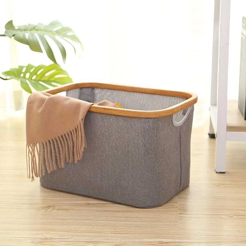 CESTA PLEGABLE ALMACENAMIENTO 54X34X33CM - 1
