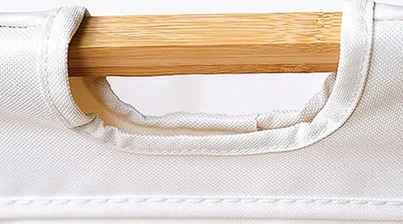 CANASTO ROPA SUCIA PLEGABLE BAMBU - 5