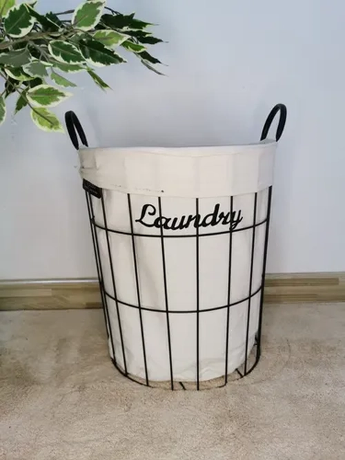 CANASTO LAUNDRY REJILLAS ALUMINIO 30X40 - 5