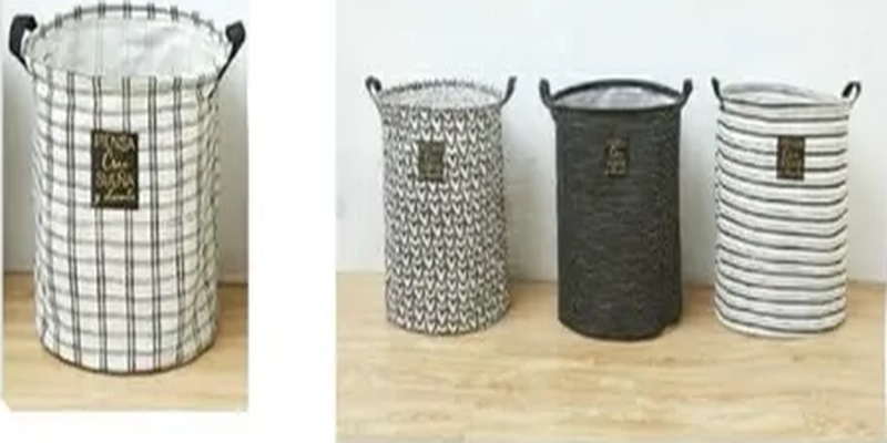 CESTO ROPA SUCIA PLEGABLE CIRCULAR - 3