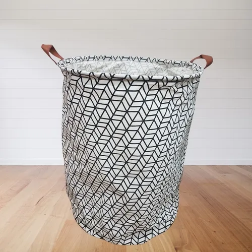 CESTO ROPA SUCIA PLEGABLE CIRCULAR - 5