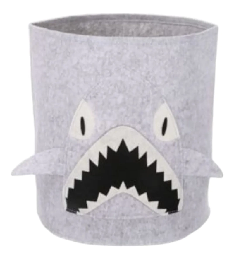 CANASTO ROPA 5 MODELOS COLOR GRIS TIBURON - 1