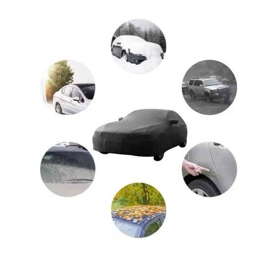 CARPA FUNDA AUTO EXTRAGRUESA PREMIUM FELPA TALLA XL - 3