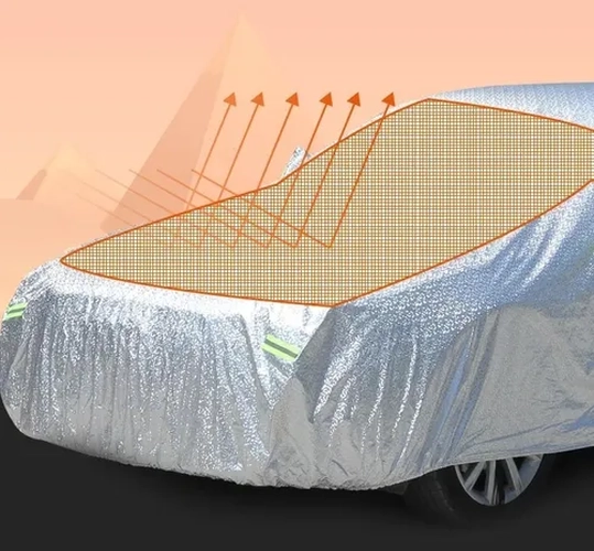 CUBIERTA IMPERMEABLE AUTO UV ALGODON - 4