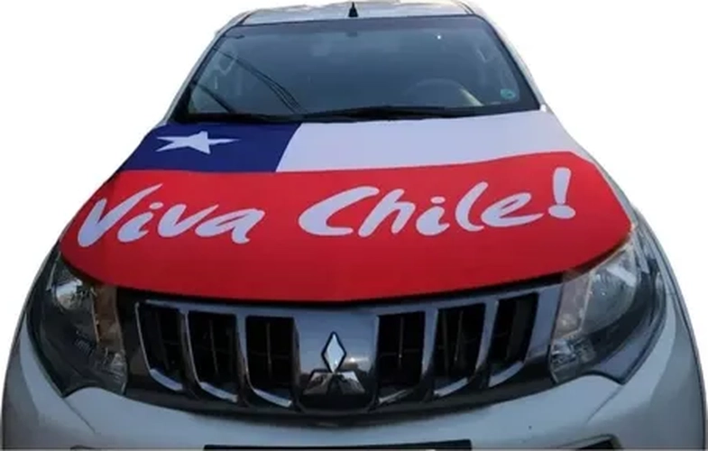 FUNDA CUBRE CAPOT CHILENA ELASTICA - 1