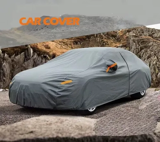 CARPA FUNDA AUTO XL IMPERMEABLE NEGRO - 2