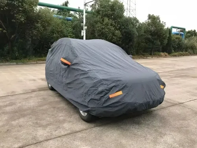 CARPA FUNDA AUTO XL IMPERMEABLE NEGRO - 3