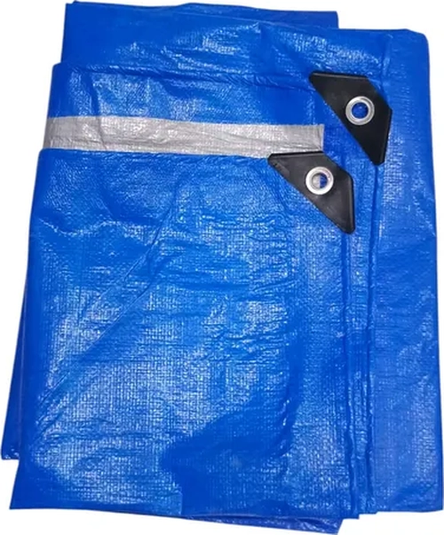 LONA MULTIUSO IMPERMEABLE 3X4M AZUL - 2