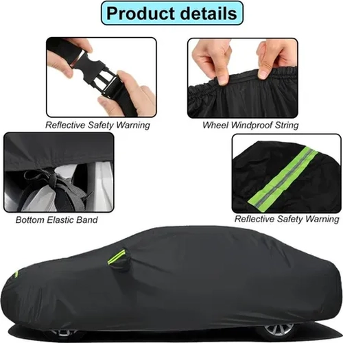 CUBRE AUTO SUV FUNDA PREMIUM CON FELPA - 3