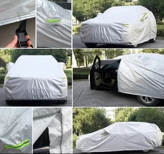 CARPA CUBRE AUTO GRANDPRIX IMPERMEABLE TALLA S - 2