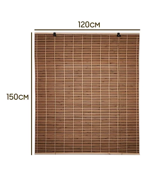PERSIANA BAMBU CORTINA 120X150 CM BEITI COLORES NUEVOS - 2
