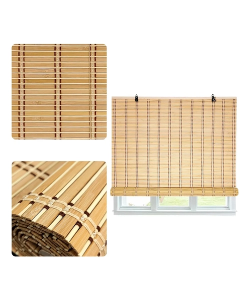 CORTINA BAMBU PERSIANA ENROLLABLE 120X180 CM BEITI UNICOLOR - 1