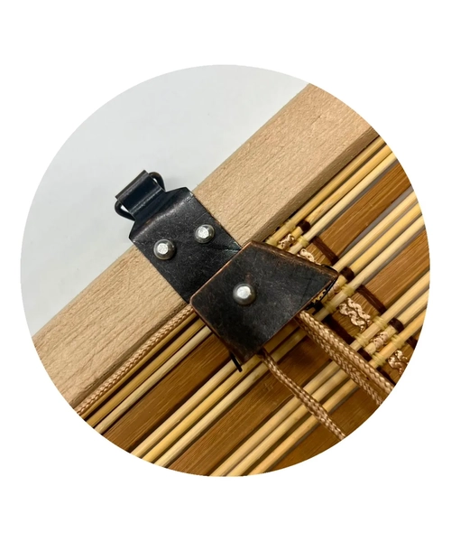 CORTINA ENROLLABLE BAMBU ROLLER 90X120 CM - 6