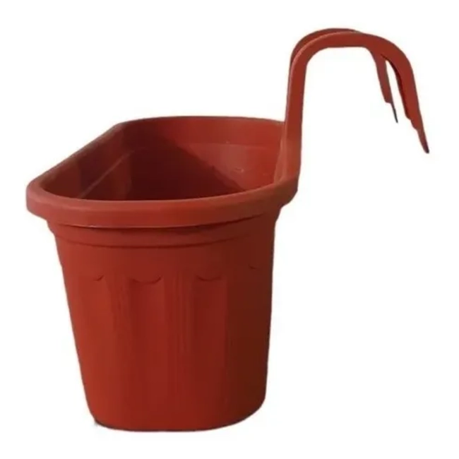 PACK 3 MACETEROS PARA BALCON PARED JARDINERA - 1