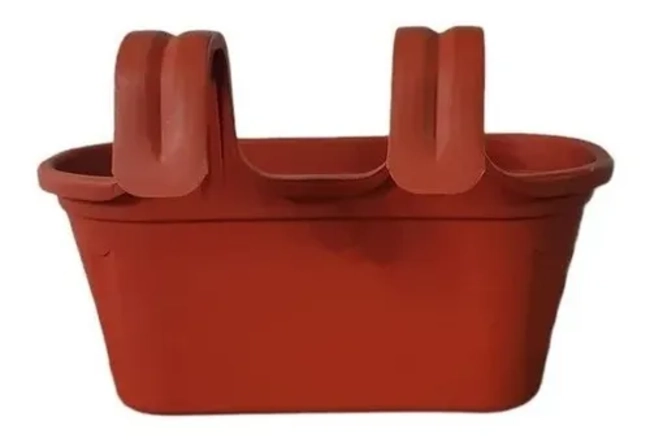 PACK 3 MACETEROS PARA BALCON PARED JARDINERA - 2