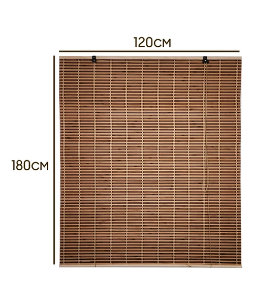 CORTINA PERSIANA BAMBU ROLLER 120X180 CM NUEVOS DISEÑOS BEITI - 3