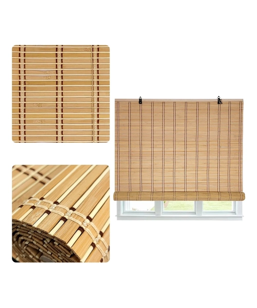 CORTINA BAMBU PERSIANA ENROLLABLE 150X180 CM BEITI UNICOLOR - 1