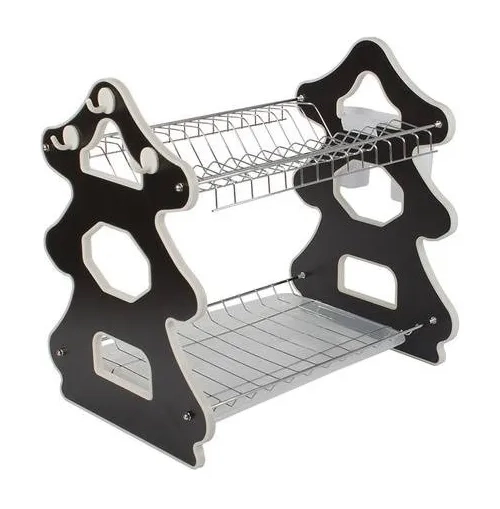 SECADOR PLATOS ALUMINIO INOXIDABLE CROMADO - 1