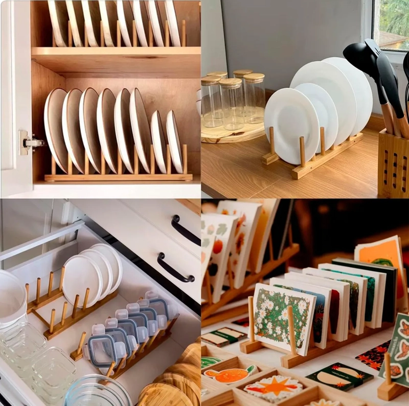 ESCURRIDOR PLATOS REPISA ORGANIZADORA COCINA - 3