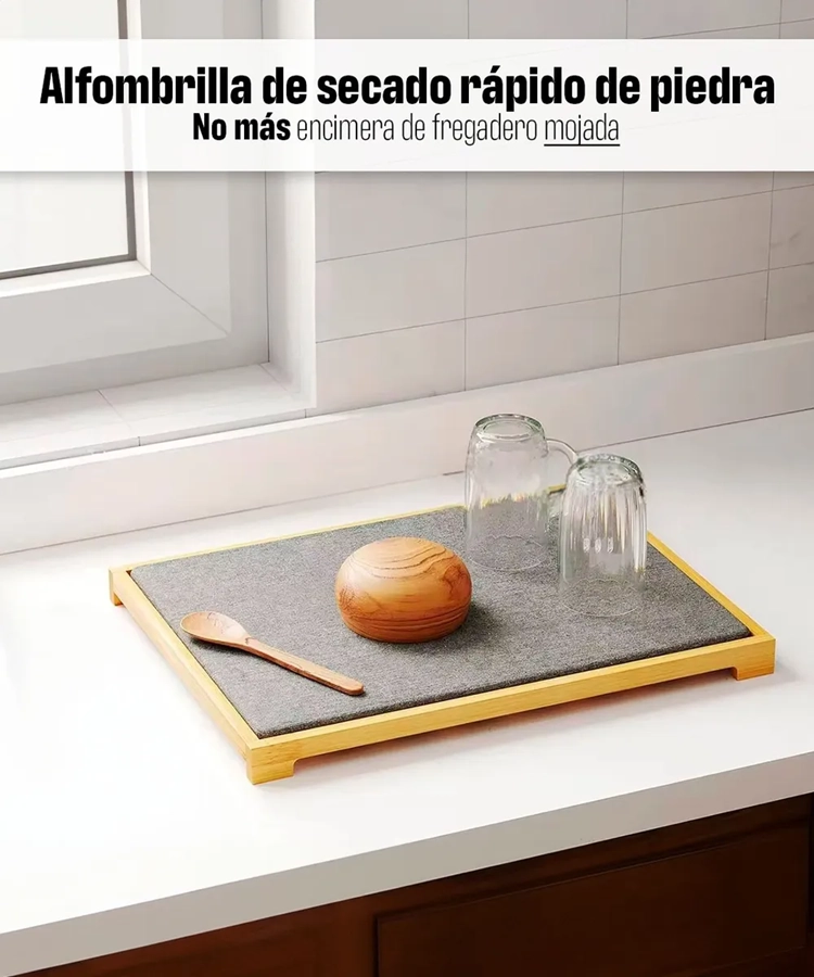 TAPETE ESCURRIDOR PIEDRA ABSORBENTE - 3