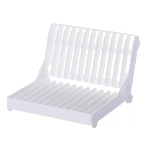 SECAPLATOS PLEGABLE COCINA COLOR BLANCO - 1