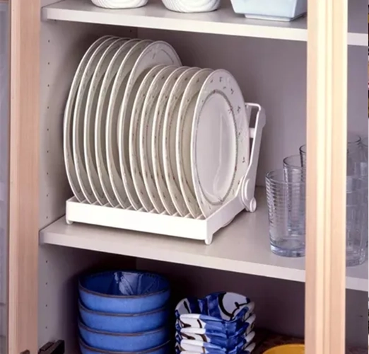 SECAPLATOS PLEGABLE COCINA COLOR BLANCO - 5