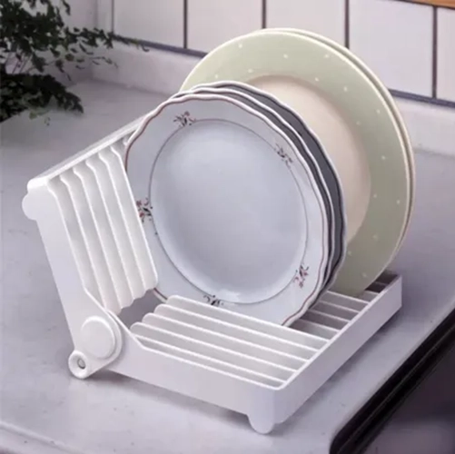 SECAPLATOS PLEGABLE COCINA COLOR BLANCO - 6
