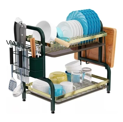 RACK ESCURRIDOR COCINA 2 NIVELES - 1