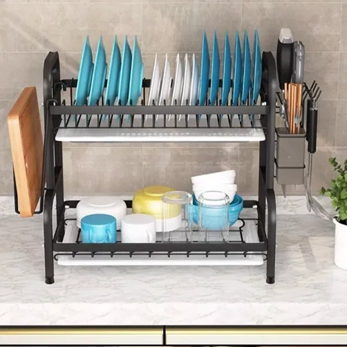 RACK ESCURRIDOR COCINA 2 NIVELES - 6