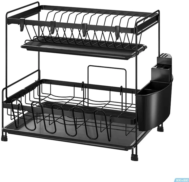 ESCURRIDOR LOZA PLATOS 2 NIVELES COCINA - 1