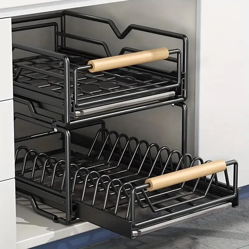 ESCURRIDOR PLATOS EXTRAIBLE APILABLE DESPENSA - 3