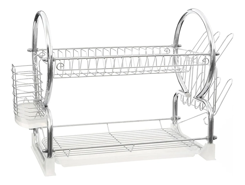 ESCURRIDOR METAL 2 NIVELES 40X26X38CM - 1