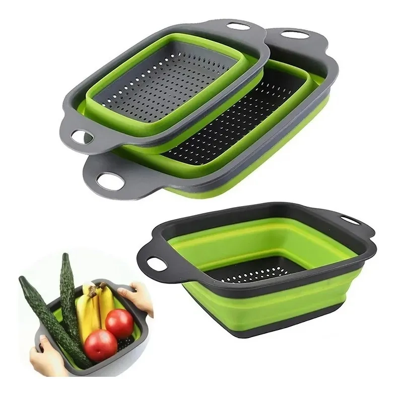 PACK 2 ESCURRIDORES PLASTICOS PLEGABLES 30CM - 1