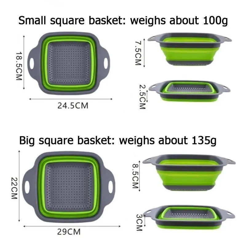 PACK 2 ESCURRIDORES PLASTICOS PLEGABLES 30CM - 5