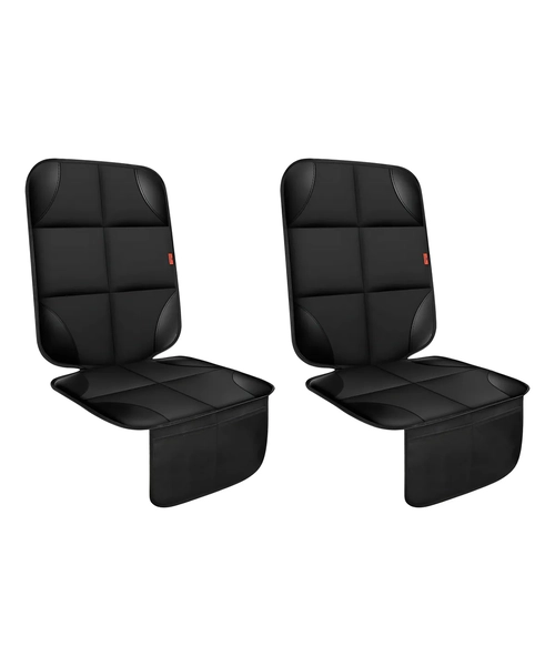 PACK 2 RESPALDO FUNDA CUBRE ASIENTO AUTO SUV ACOLCHADO - 1