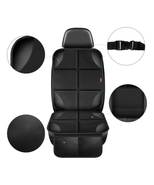 PACK 2 RESPALDO FUNDA CUBRE ASIENTO AUTO SUV ACOLCHADO - 2