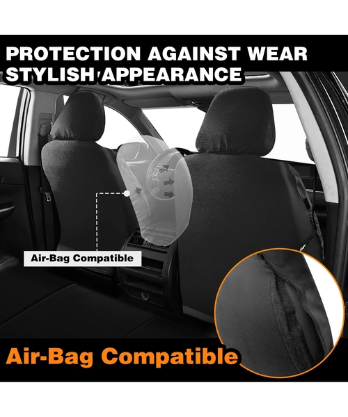 FUNDA ASIENTO ECOCUERO UNIVERSAL PREMIUM CUBRE ASIENTOS - 3