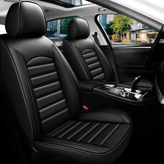 KIT FUNDA CUBRE ASIENTO AUTO PREMIUM LUXURY - 2