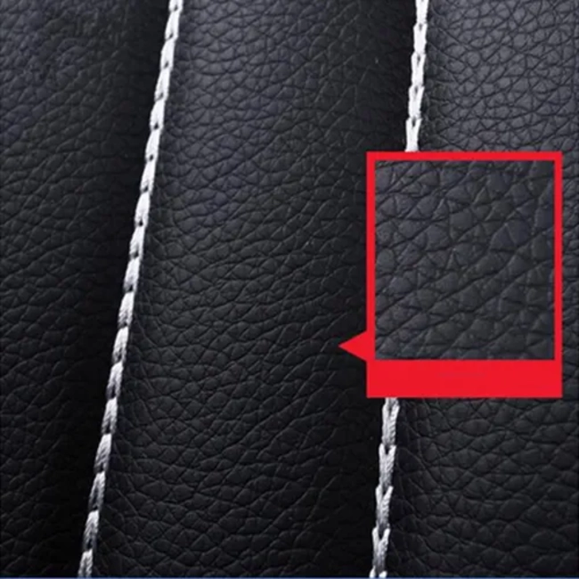 SET FUNDA CUBRE ASIENTOS DE ECOCUERO 9 PIEZAS - 4